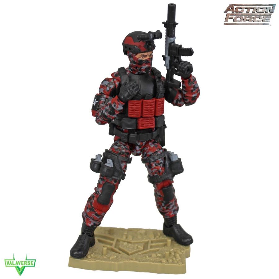 Valaverse Action Force Series 5 Crimson Shadow Infantry 6-Inch