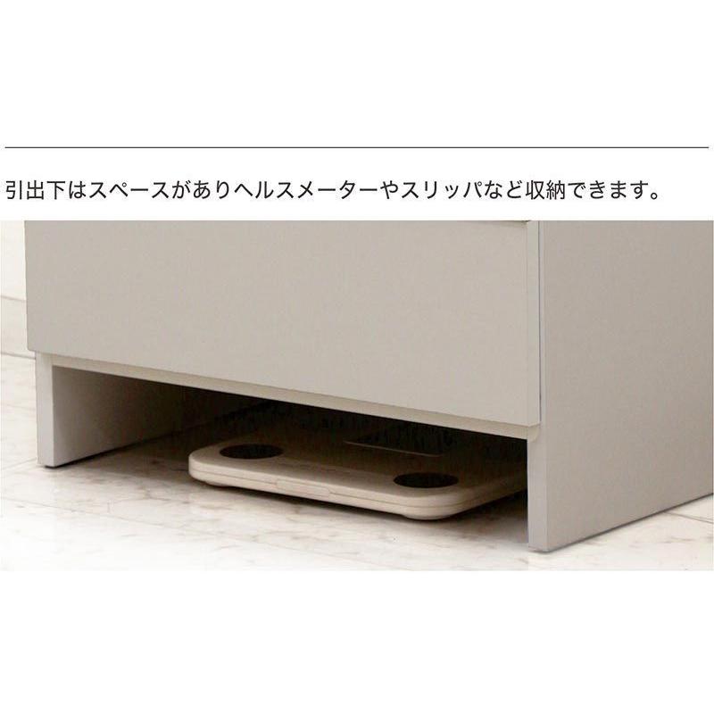ランドリー収納 収納棚 スリム ラック 隙間収納 60cm 洗面所の画像