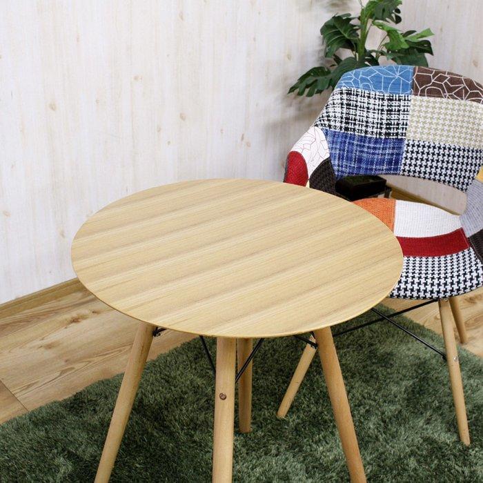 テーブル コーヒーテーブル 60 丸 北欧 おしゃれ 木製｜variefurni｜02
