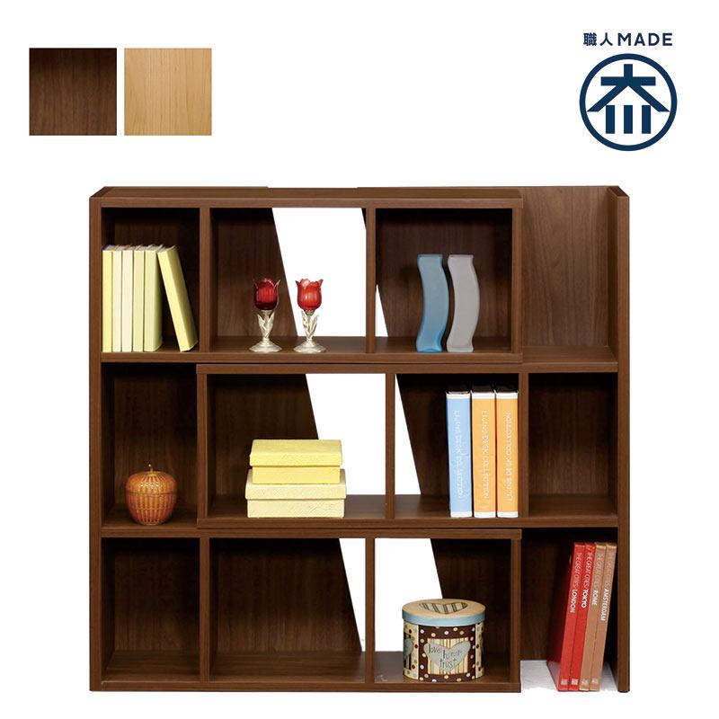 シェルフ 3段 木製 幅95 幅175 伸長式 オープンラック リビング ラック