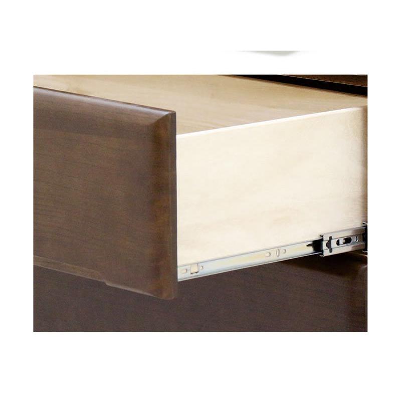 チェスト タンス ハイチェスト 幅90 6段 桐 天然木 フルオープン