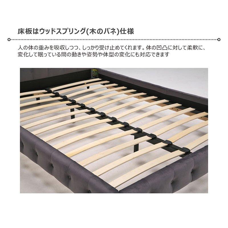 日曜日限定 P15%〜 ダブル ベッド ローベッド フレーム すのこ
