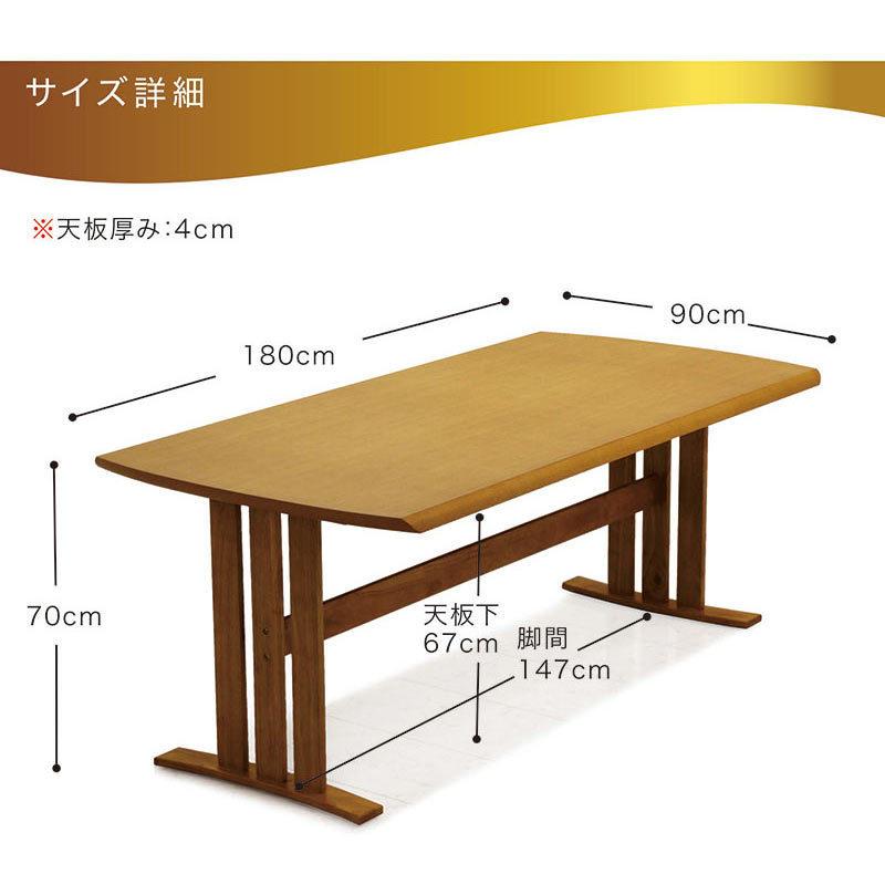 ゆったりダイニングテーブルセット 幅180］6人掛け ダイニングテーブル7点セット ヴィンテージ レザー調