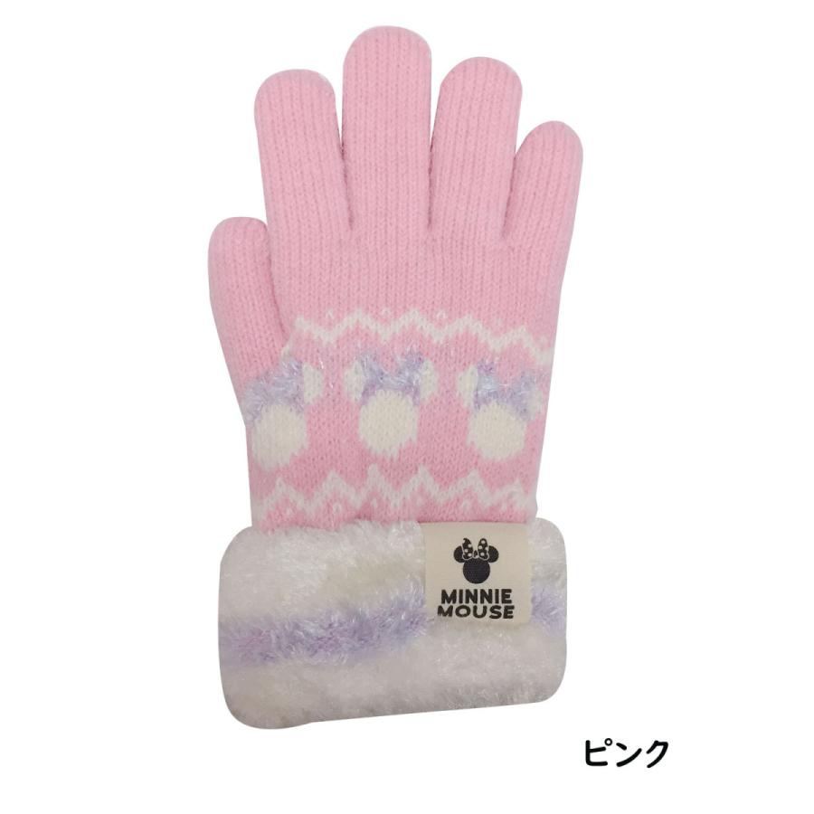 新到着 ディズニー ミニーマウス キッズ 手袋 ふんわり もこもこ あったか 二重 パープル ピンク サックス キャラクター 可愛い Dprd Jatimprov Go Id