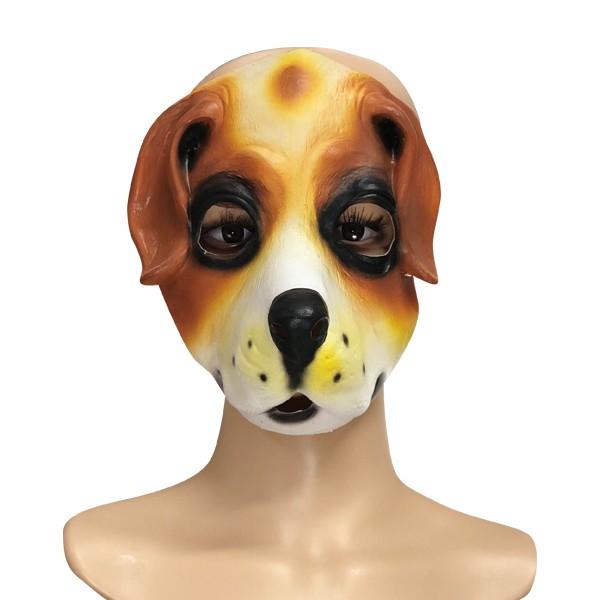 アニマルマスク 犬 半面 ブラウン リアル かぶりもの パーティー 動物 ラバー マスク 面白い 衣装 コスプレ ネタ 爆笑 被り物 Dog バラエティ本舗 通販 Yahoo ショッピング