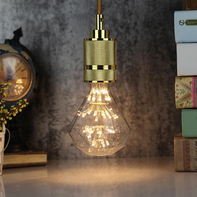 DENKO HOME（電光ホーム） エジソン電球 花形 G95HNT エジソンバルブ