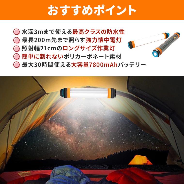 Ledlenser 釣り 登山 キャンプ LED ライト 充電式 IP68 作業用 LED 多機能 キャンプライト 充電式 防水 ランタン 懐中電灯 作業灯