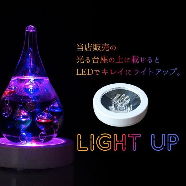 DENKO HOME（電光ホーム） ガリレオ温度計 しずく 13×7cm 雫 おしゃれ