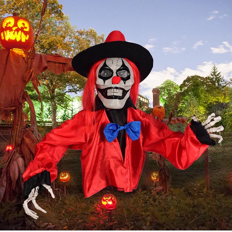 DENKO HOME（電光ホーム） ハロウィン 飾り 骸骨 スカル ドクロ 光る