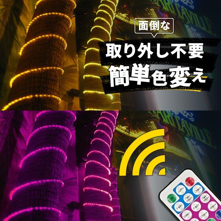 カラーチューブライト DENKO HOME（電光ホーム） LEDチューブライト LED ロープライト マルチ