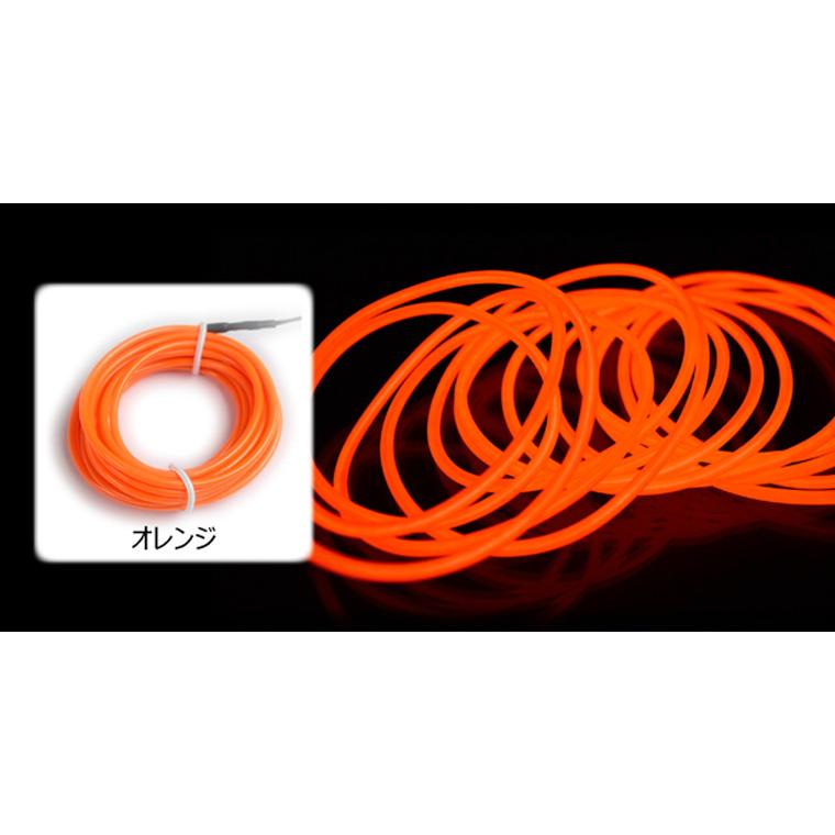 ELワイヤー 単品 直径3.2mm 1m 全7色 ネオンチューブ 光る 有機EL 衣装
