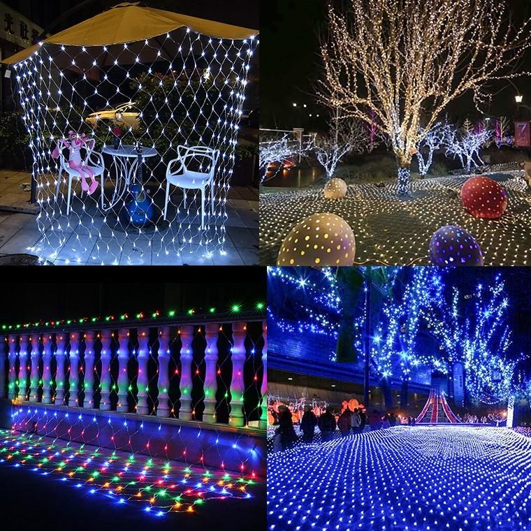 ソーラー イルミネーション ネットライト Led 3球 3m 2m 全4色 リモコン付属 屋外用 防水 ナイアガラ ガーデンライト Kgsl 7 Net バラエティ本舗 通販 Yahoo ショッピング