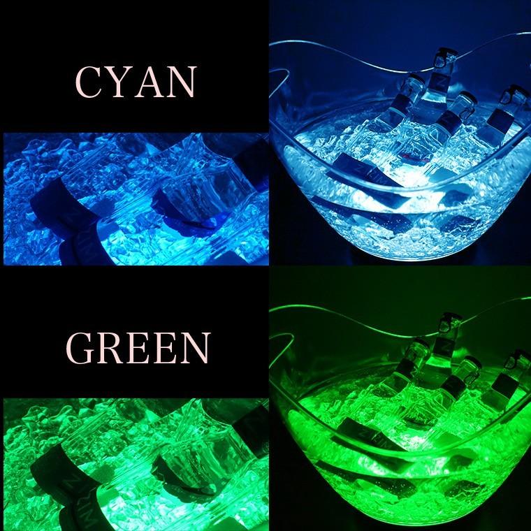 光る ワインクーラー 楕円形 幅35cm×奥行25.5cm×高さ28.5cm マルチ