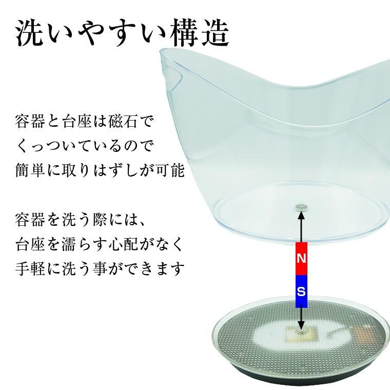 光る ワインクーラー 楕円形 幅41cm×奥行28cm×高さ28.5cm マルチカラー