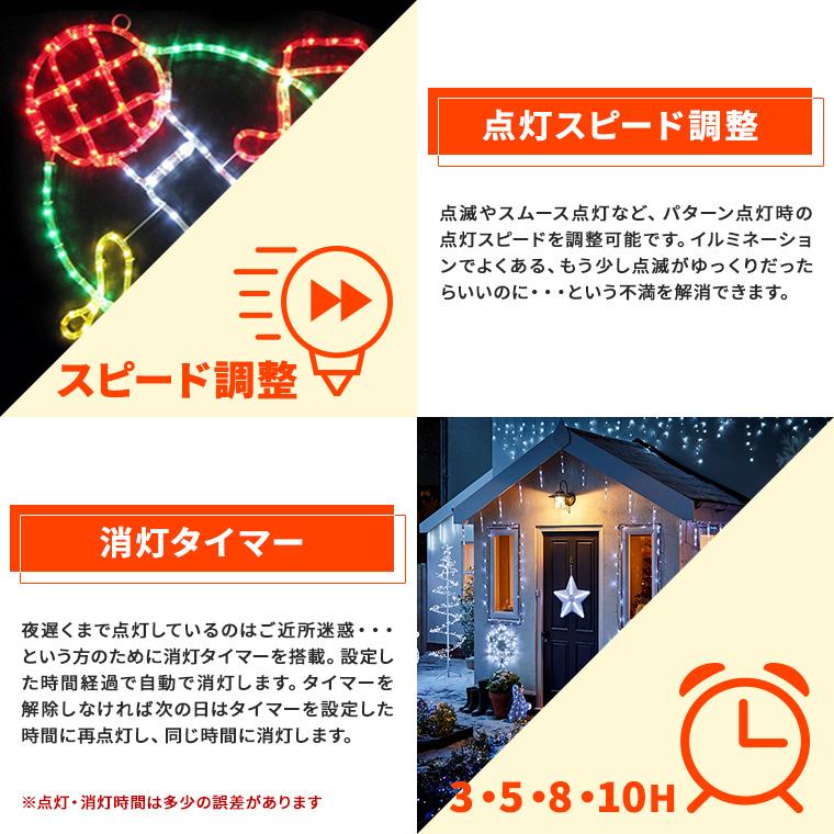 DENKO HOME（電光ホーム） イルミネーション モチーフライト カラオケ
