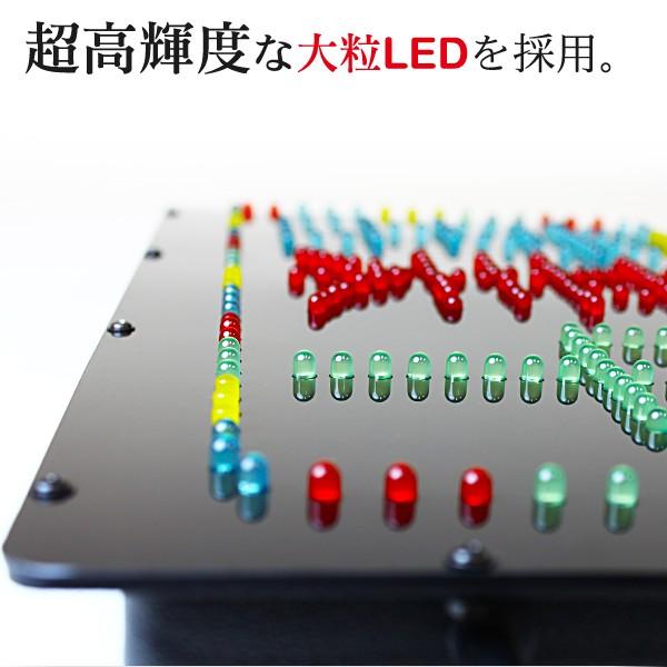 DENKO HOME（電光ホーム） 光る LED看板 オープン 防水 縦型 60×30cm