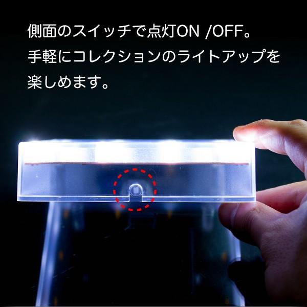 DENKO HOME（電光ホーム） LED台座 四角型 16灯 電池式 led全3色 12.4