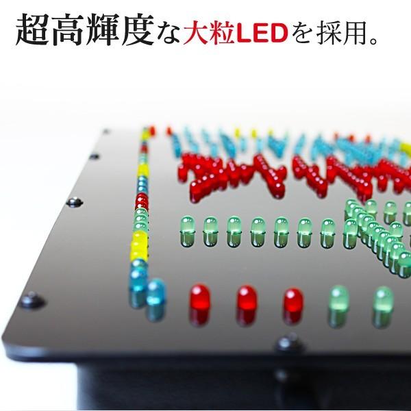 DENKO HOME（電光ホーム） 光る LED看板 セール 24×48cm ネオンサイン