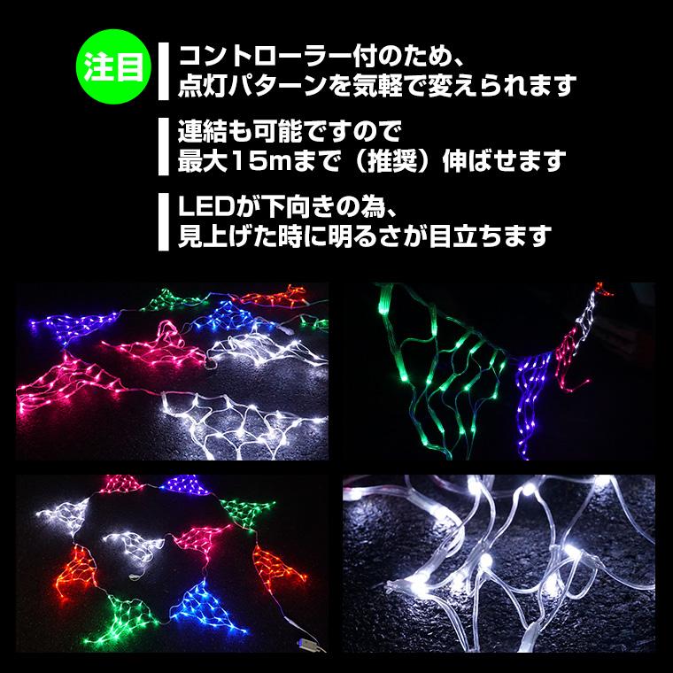 DENKO HOME（電光ホーム） イルミネーション ネットライト フラッグ