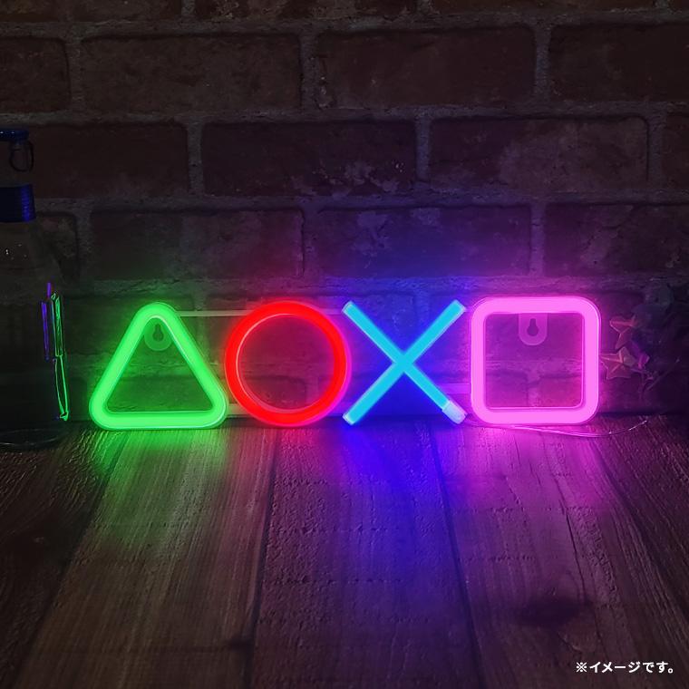 ネオンサイン LEDライト オーダー コントローラー ゲーム お洒落