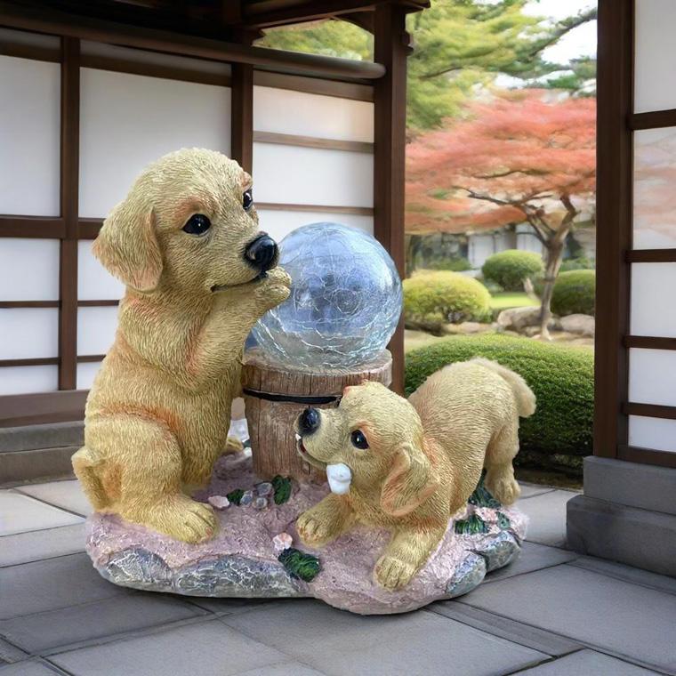 DENKO HOME（電光ホーム） 犬 いぬ イヌ ラブラドール 子犬 ガーデン