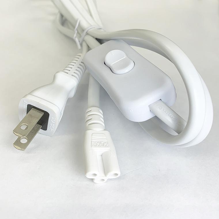 DENKO HOME（電光ホーム） 電源ケーブル 3Pミッキー型 AC 電源コード