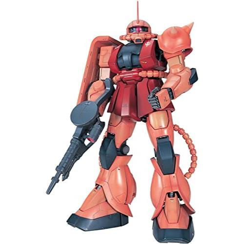 PG 機動戦士ガンダム MS-06S シャア専用ザク2 1/60スケール 色分け済み 