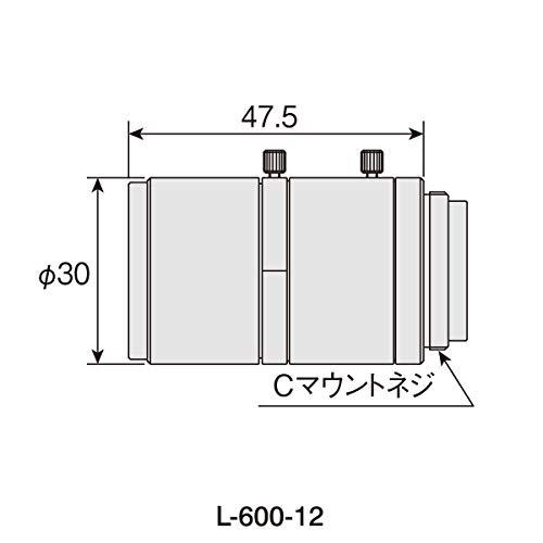 ホーザン(HOZAN)　レンズ　高解像力　クリアな画像　ピント調整付　L-600-12　絞り