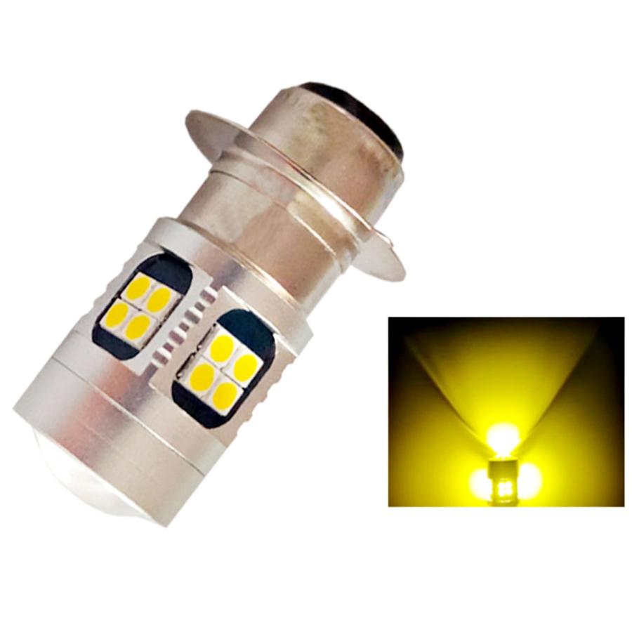 バイク 爆光 LED バルブ PH7 ヘッドライト T19L P15D-25-1 直流 DC12V