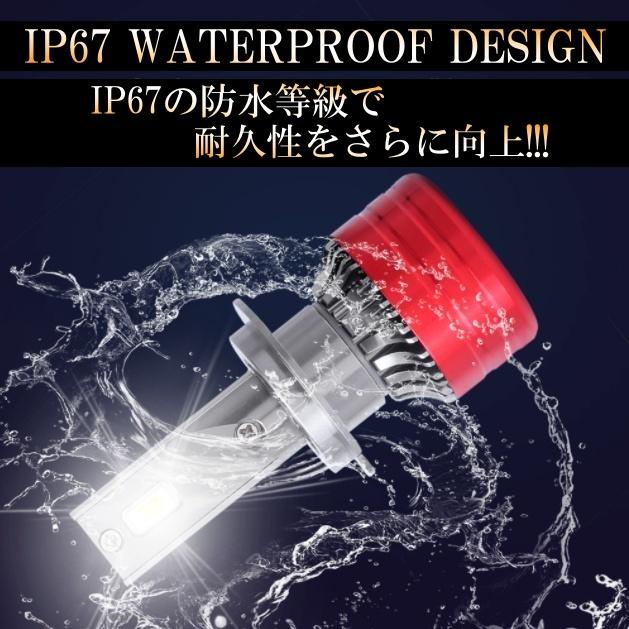 爆光 LEDヘッドライト H4 Hi/Lo 高輝度22000LM 6000K DC12V ヘッドランプ フォグランプ ホワイト ワンタッチ ポン付け｜various-goods｜05