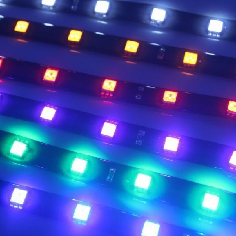 7色から選択可能 4本入 LEDテープライト 防水仕様 30cm 15SMD カット