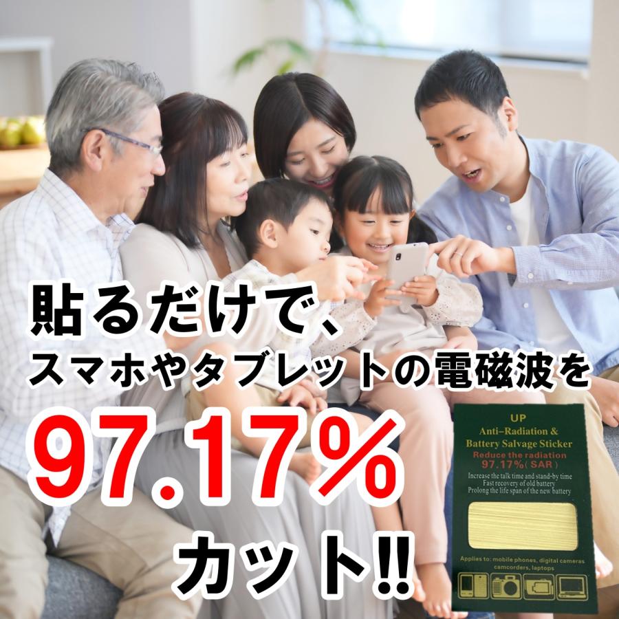 3枚入 電磁波防止シール 電磁波防止グッズ 電磁波防止シート 電磁波