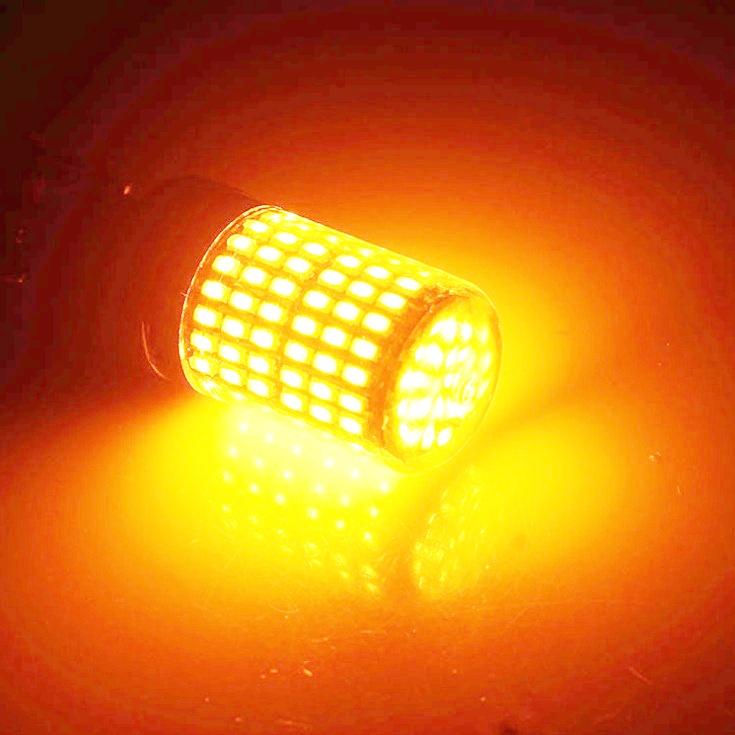 T20 S25 シングル 180度 150度 爆光 LED 144連 ウインカー球 ターン