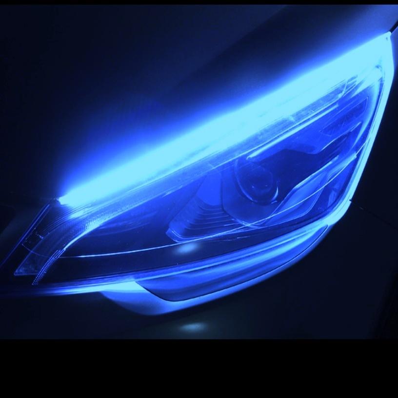 オープニング機能付 シーケンシャルウインカー LEDテープライト 流れるウインカー 60cm 2本  ホワイト ブルー アンバー シリコン カット可能 デイライト |  | 11