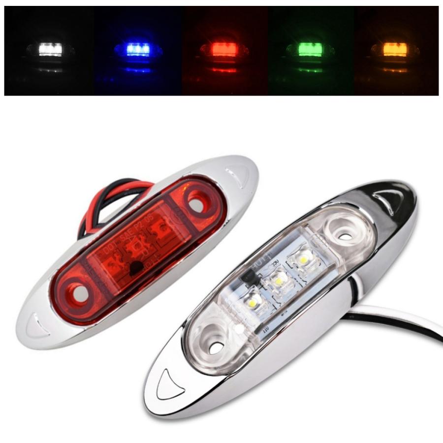 LED サイドマーカー トラック マーカー 軽トラ 小型 DC12V DC24V 兼用