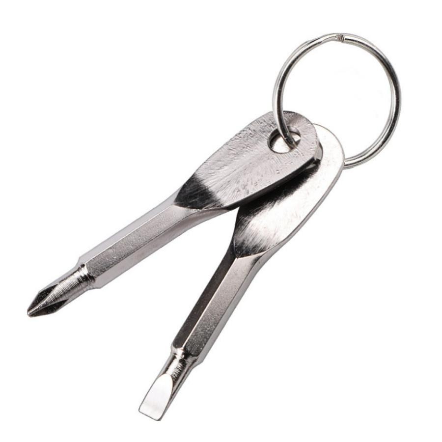 ミニドライバー ドライバーセット 工具 プラスドライバー マイナスドライバー キーホルダー 携帯用 持ち運び 軽量 コンパクト |  | 08