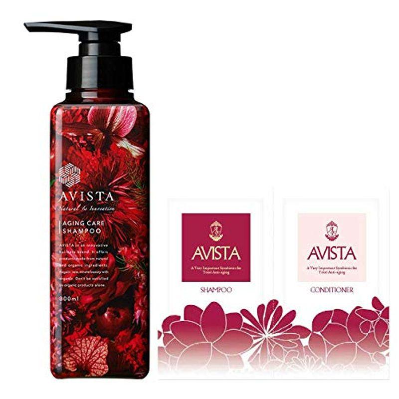 Avista アビスタ エイジングケアシャンプー 300ml スカルプケア ノンシリコン オールインワン アミノ酸系 フルボ酸 天然由来成分 Variousマート 通販 Yahoo ショッピング