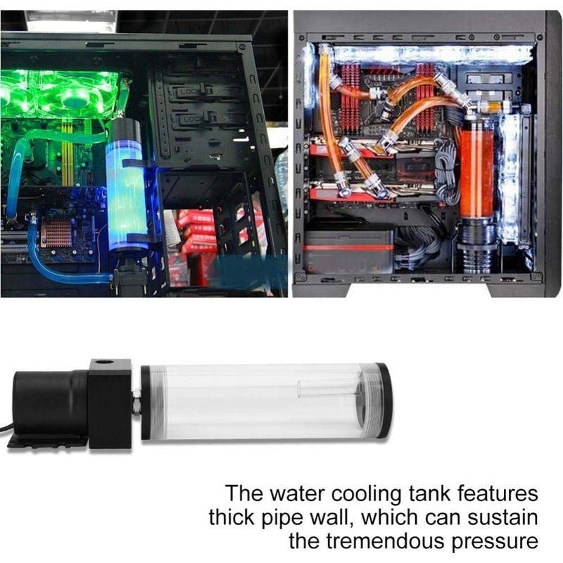 水冷ポンプ Mugast コンピュータ用冷却システム透明カバー G1 / 4ネジ 軽量 POMとPMMA構造 防水性 超耐久性 CPU 冷却 - 7