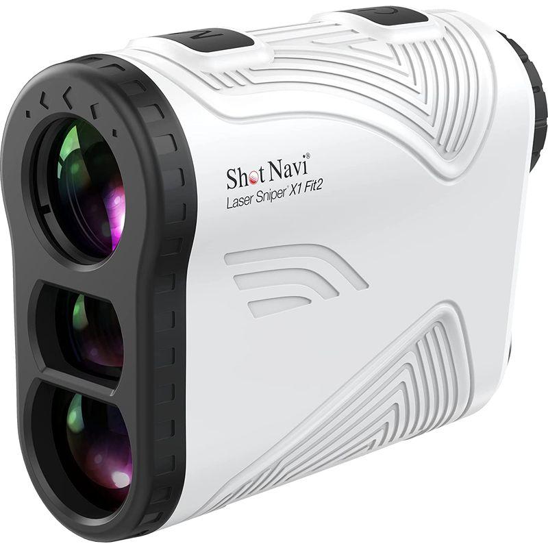 Shot Navi(ショットナビ) ゴルフ レーザー距離測定器 LaserSniper X1 Fit2 WH 軽量・超コンパクト 高低差 レ Navi ショットナビ ゴルフ レーザー距離測定器 LaserSniper X1 Fit2 WH 軽量 超コンパクト 高低差 レ