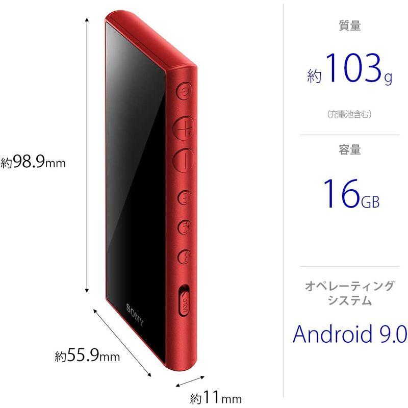 新品未使用！ ソニー ウォークマン 16GB Aシリーズ NW-A105 : ハイレゾ対応 / MP3プレーヤー / bluetooth / androi 【DG2187108359】(13837円)