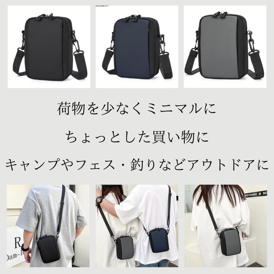 ショルダーバッグ メンズ 小さい ミニショルダーバッグ スマホ 