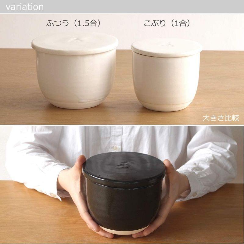 ディスカウントかもしか道具店 おひつ 1.5合 ふつう 萬古焼 陶の飯びつ 陶器 飯びつ 電子レンジ対応 日本製 (茶) 食器、グラス、カトラリー MAM OHITSU 信楽焼 おひつ 陶器 (グリーン)