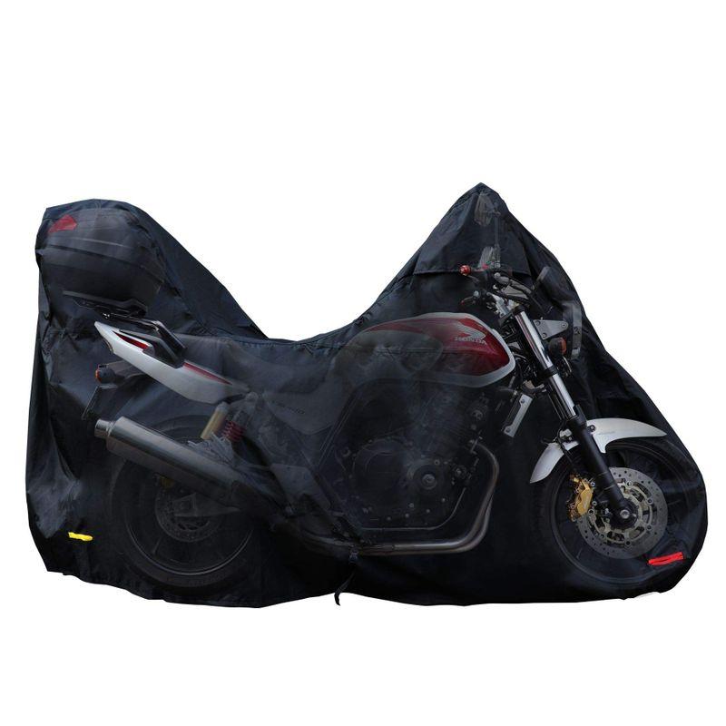 Barrichello(バリチェロ) バイクカバー BOX装着車専用モデル 高級 オックス 300D 使用 厚手 生地 防水 (BOX装着車