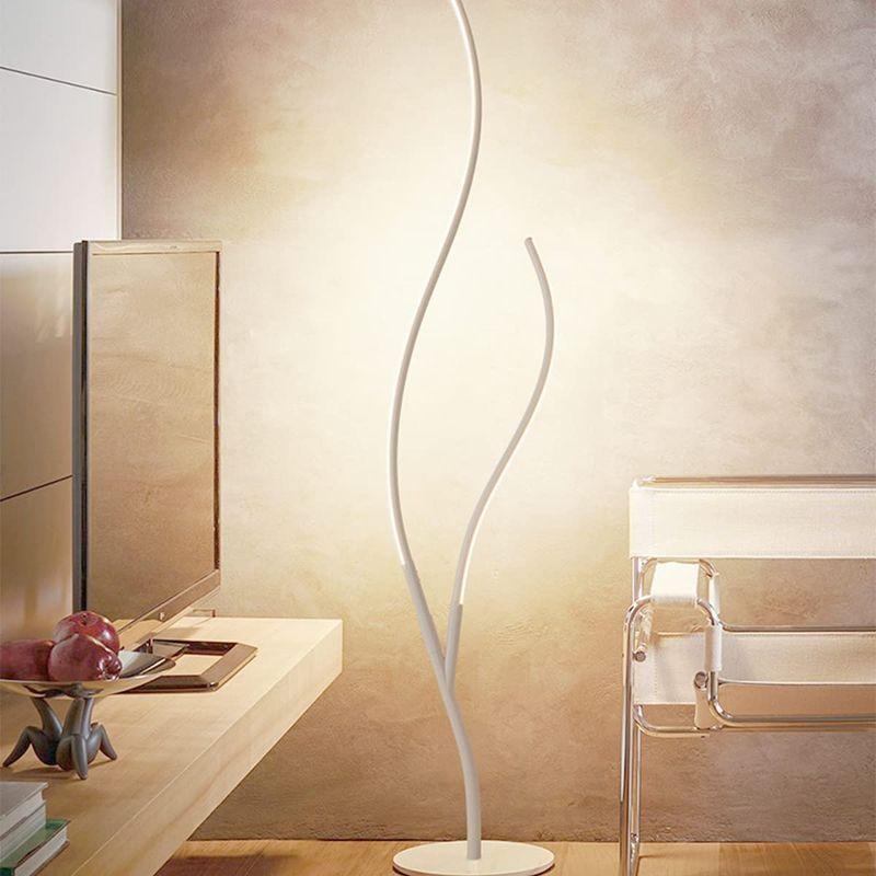 LEDフロアライト フロアランプ 無段階調色調光 北欧風 スタンドライト