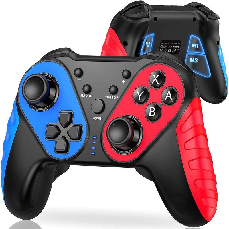2022新型」Switch コントローラー マクロ機能 背面ボタン付き Switchスリープ解除 スイッチ コントローラー 無線 スイッチ :20221117210140-00877:バリオス東海1号店 通販 Switch コントローラー マクロ 連射コントローラー ワイヤレス F-183