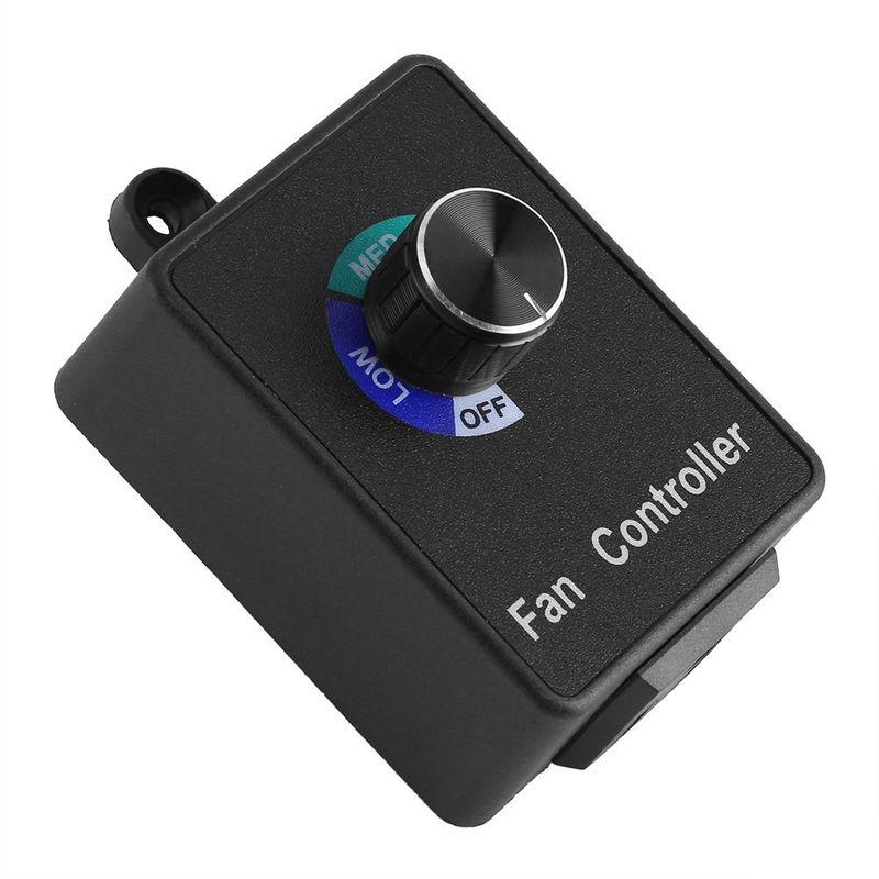AC120V/60Hz 3A ファンスピードコントローラスイッチ 50〜10000RPM アクティブダクトファンダイヤル スピードコントロー 2022111721014000992