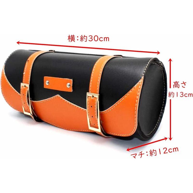 ザザランド］ツール バッグ サドル サイド バック バイク アメリカン