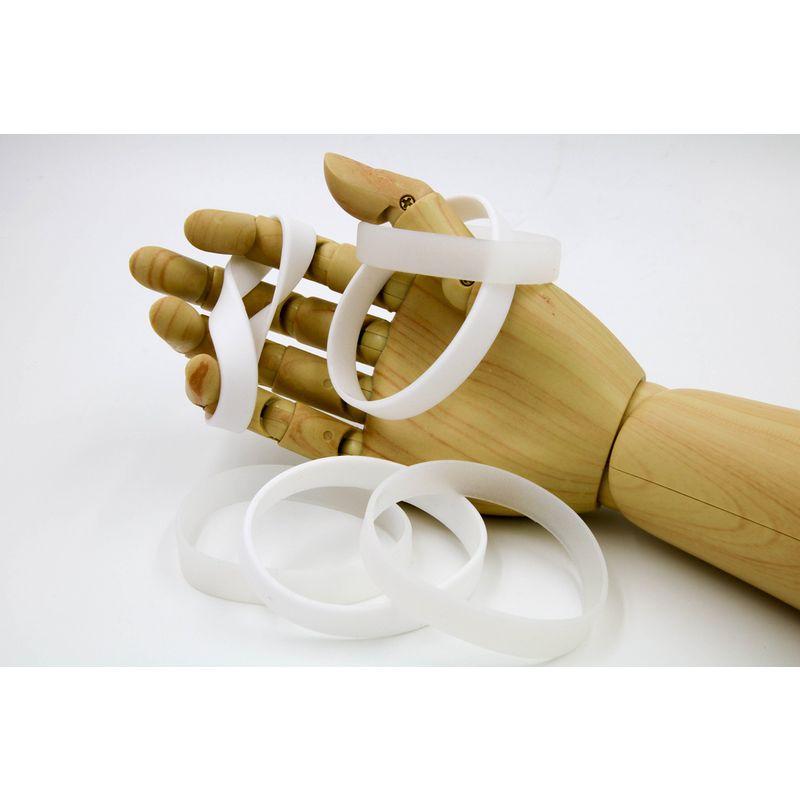 XPデザイン 接写リング フォーカスリング ズームレンズ 結束 バンド ゴムバンド ゴム 太い輪ゴム グリップ カメラパーツ (白+蛍光白