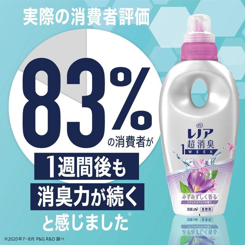 まとめ買い 大容量 レノア 超消臭 1WEEK 柔軟剤 リラックスアロマ 詰め替え 2100mL × 2個