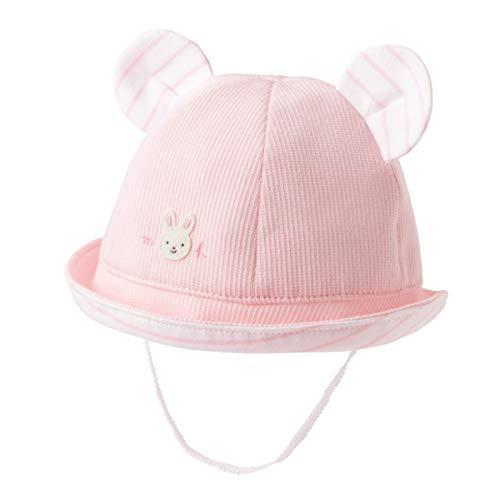 2021新商品 [ミキハウス] 帽子 ピンク SS ベビー 男の子 42-9105-261 ベビー帽子